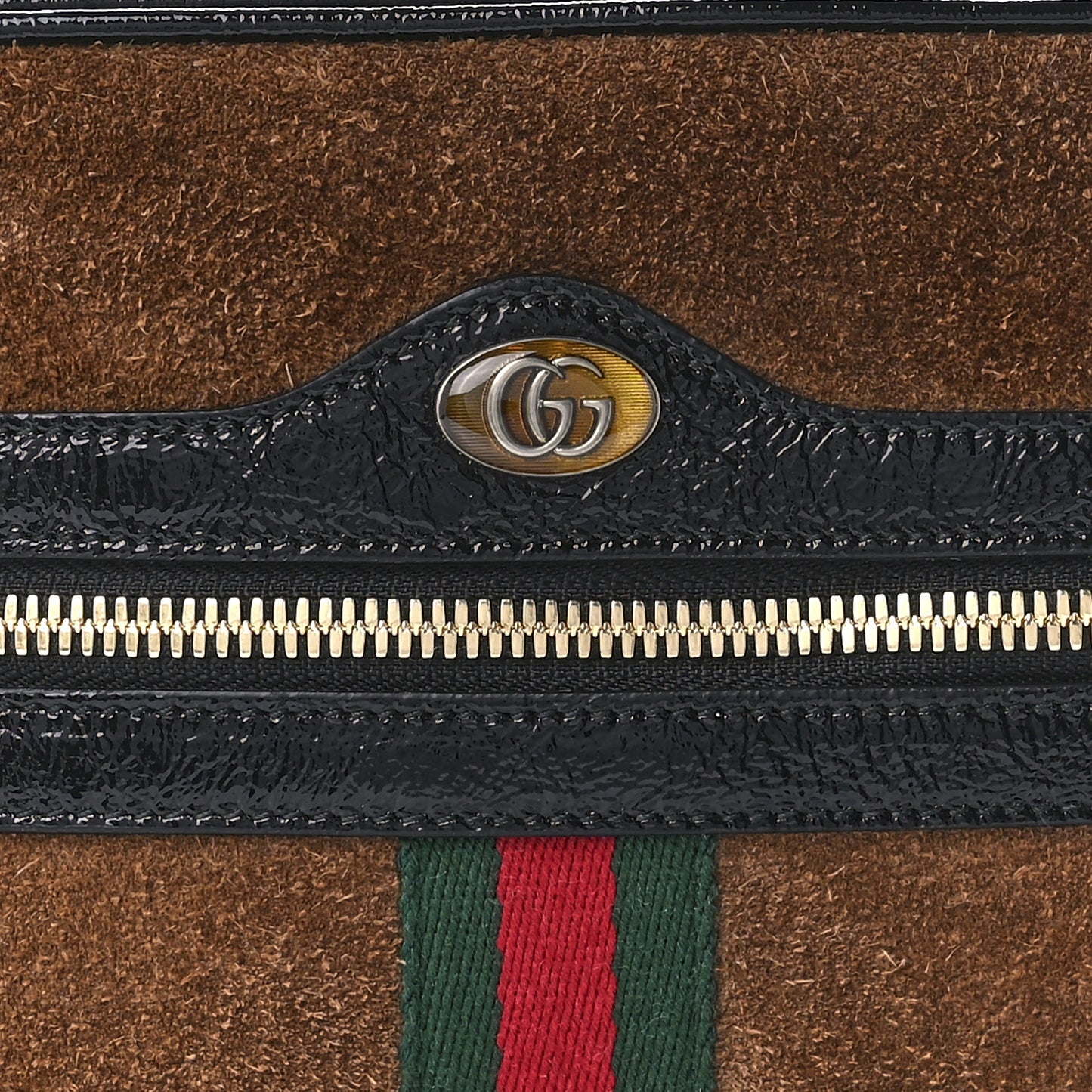 Suede Small Ophidia Belt Bag 85 34 Brown