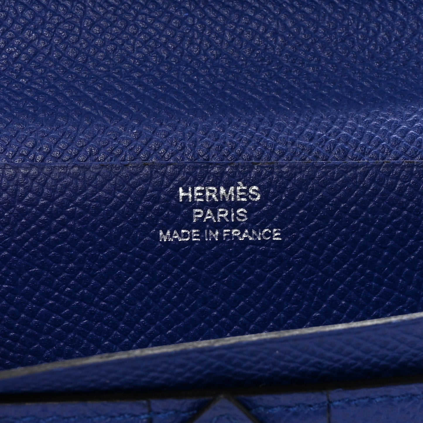 Epsom Bearn Gusset Wallet Bleu Electrique