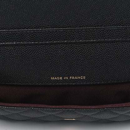 Chanel Caviar Quilted Glasses Case With Chain Black 4 of 4