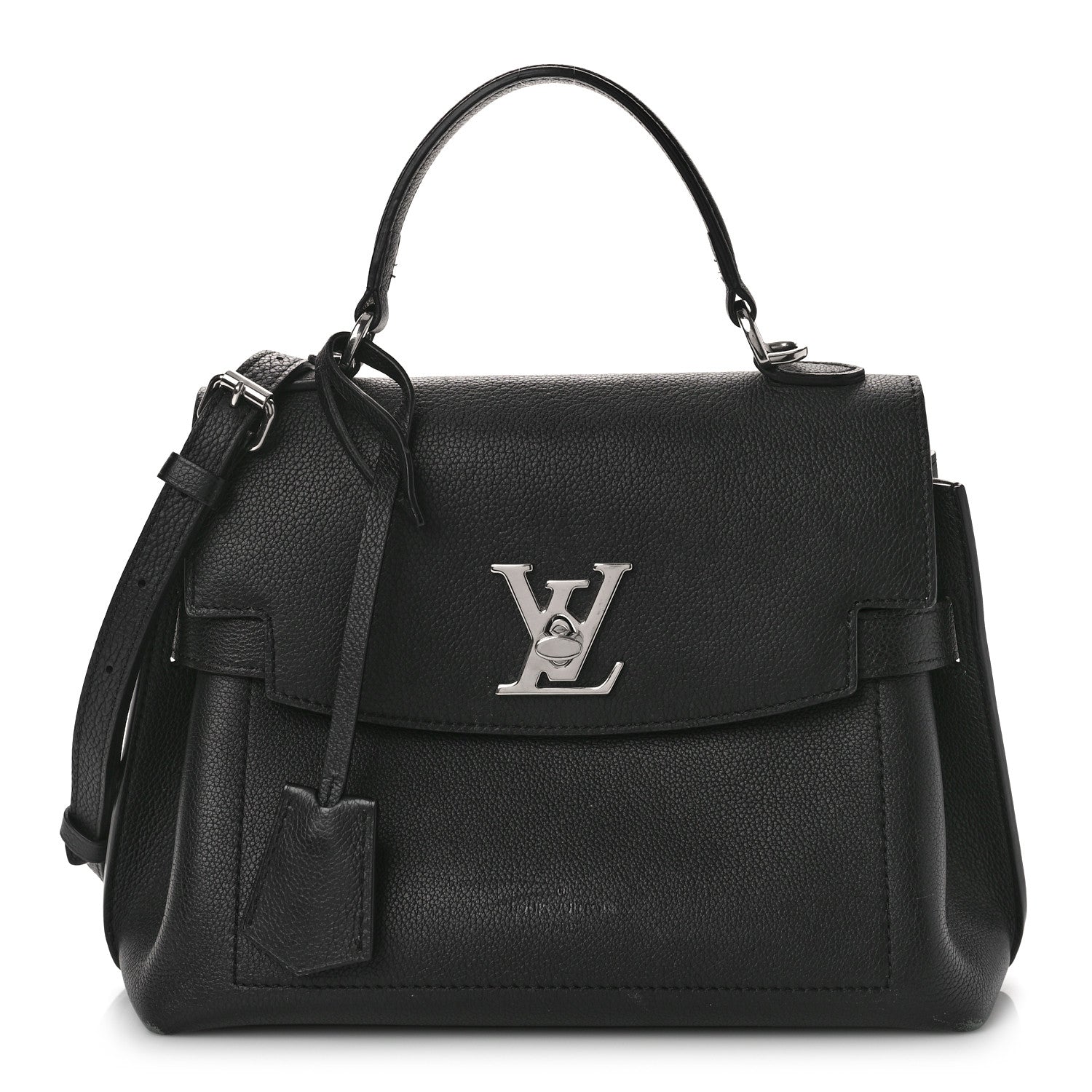 Louis Vuitton Soft Calfskin My Lockme Top Handle Black 1 of 10