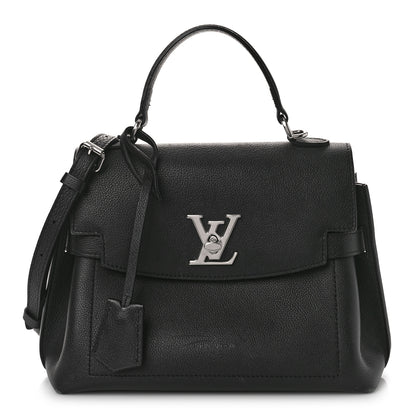 Louis Vuitton Soft Calfskin My Lockme Top Handle Black 1 of 10