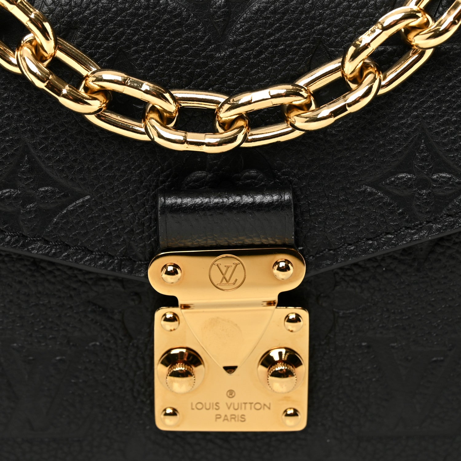 Louis Vuitton Empreinte Pochette Metis East West Black 7 of 9