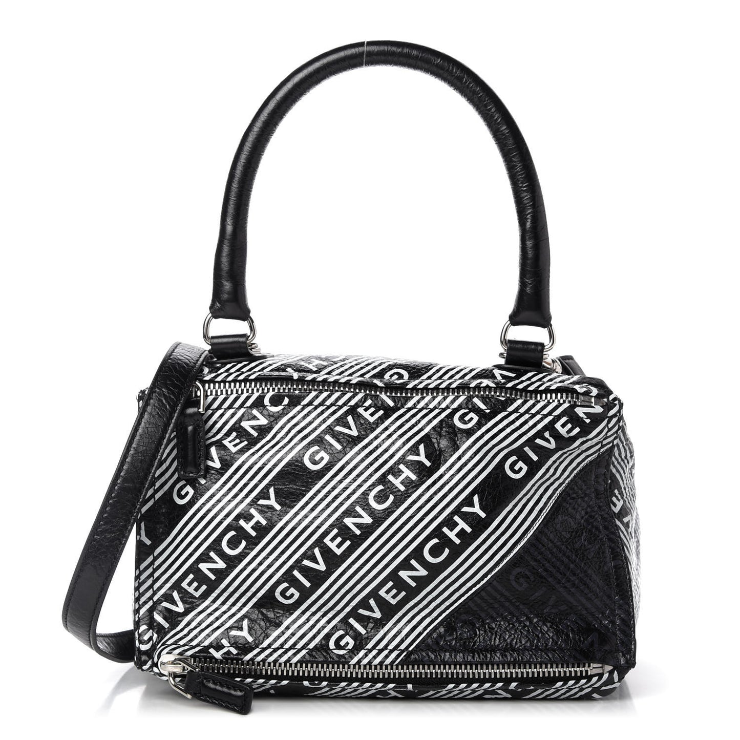 Lambskin Small Logo Pandora Black