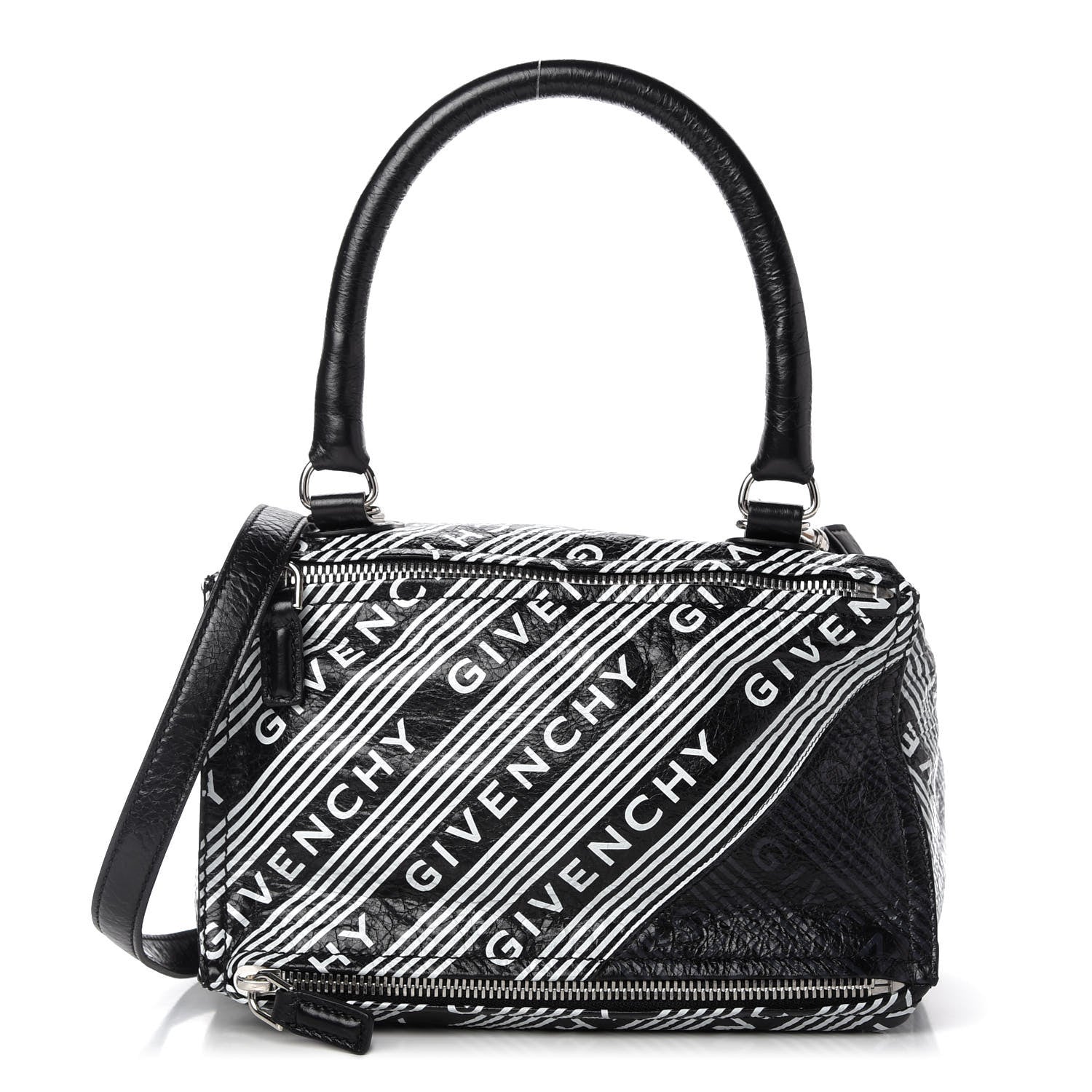 Givenchy Lambskin Small Logo Pandora Black 1 of 10