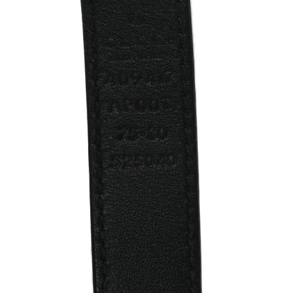 Gucci Calfskin Double G 20mm Belt 75 30 Black 3 of 4