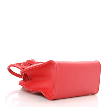 Telfar Vegan Leather Small Shopping Bag Red 4 of 9