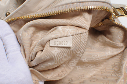 Louis Vuitton Lambskin Riveting Ecru 8 of 12