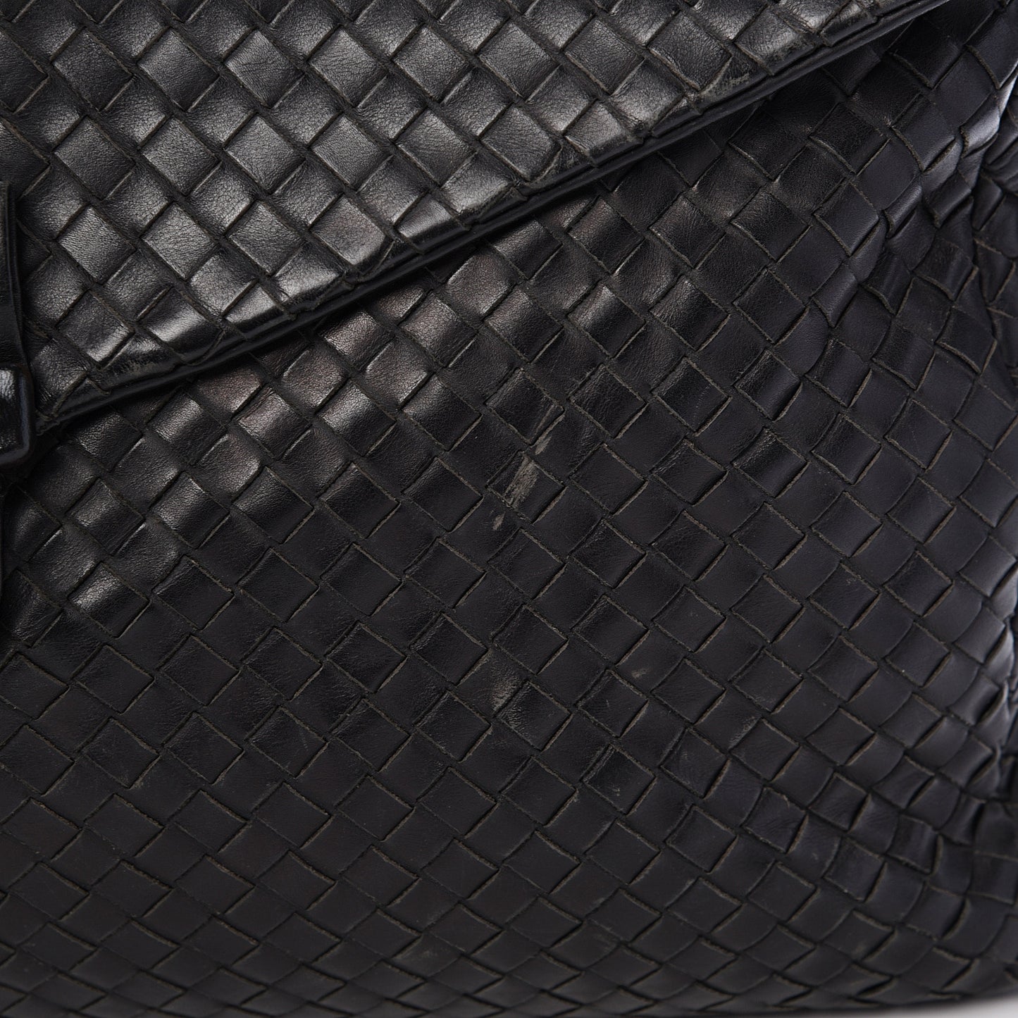 Nappa Intrecciato VN Briefcase Black