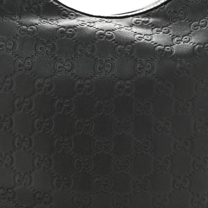 Gucci Guccissima Medium GG Twins Hobo Black 8 of 12