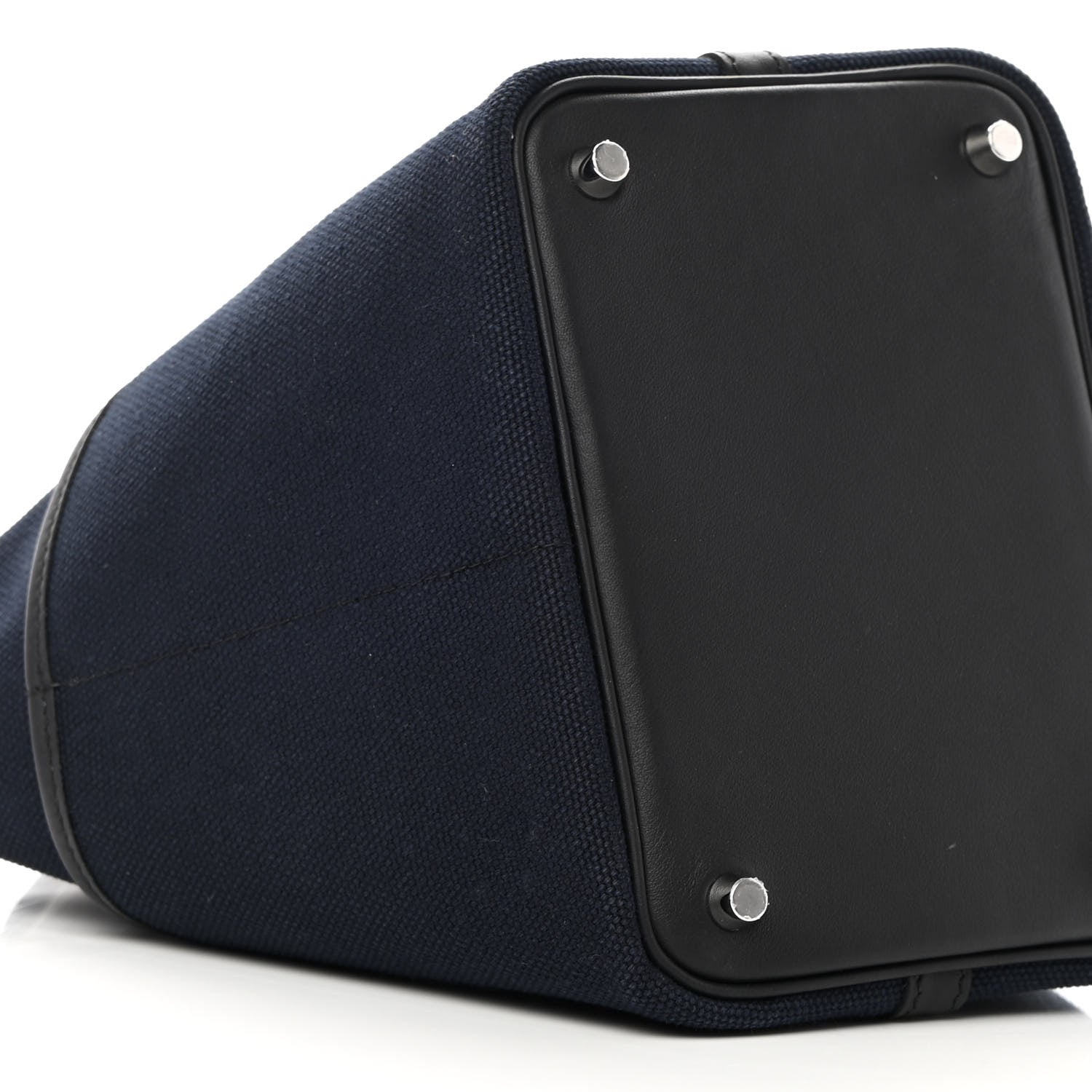 Hermes Toile Goeland Swift Cargo Picotin Lock 18 Bleu Marine 9 of 13