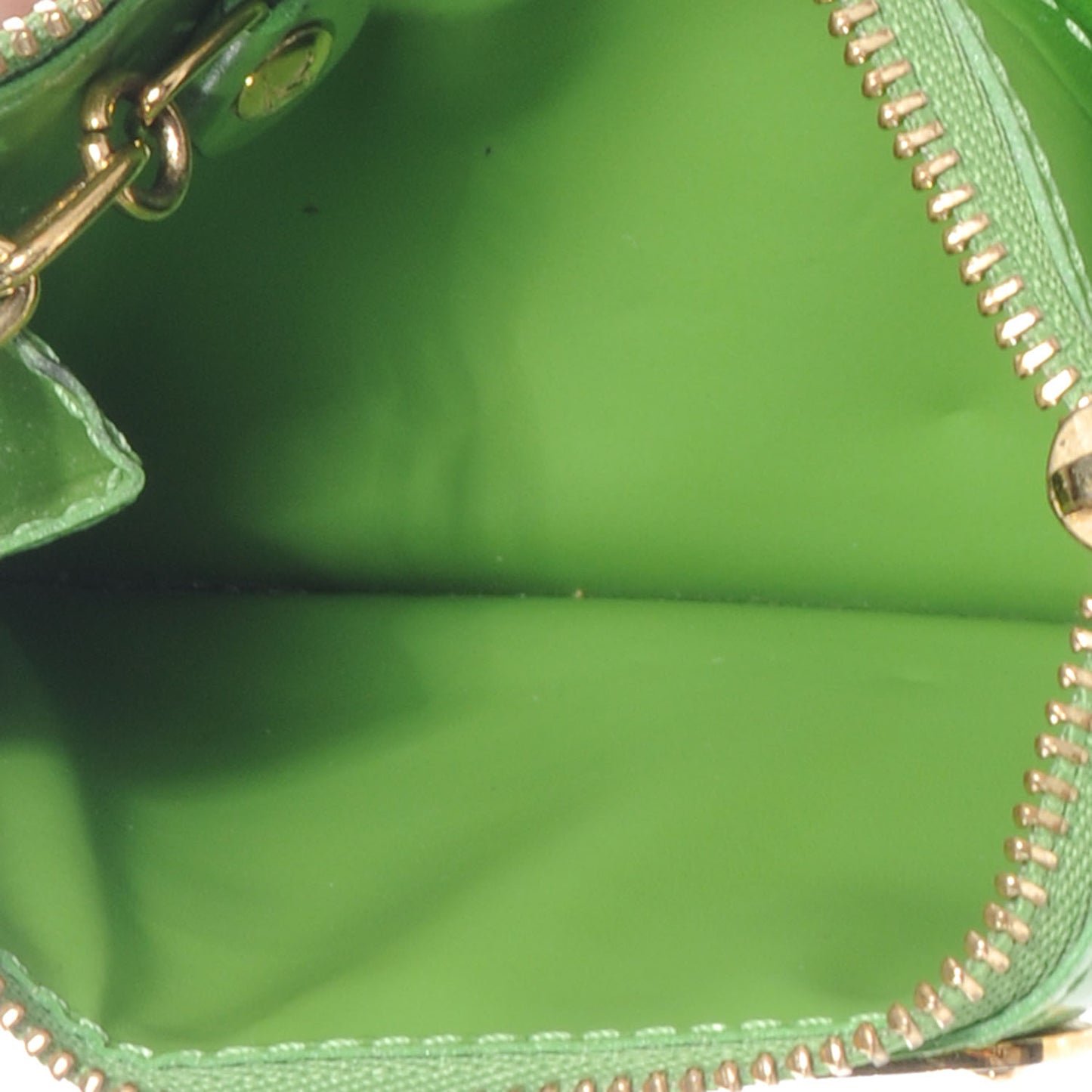 Vernis Key Pouch Vert Tonic