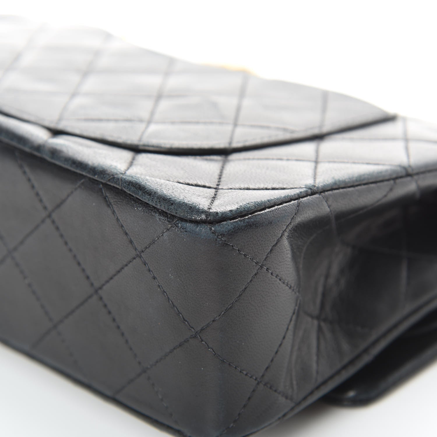 Chanel Lambskin Quilted Small Double Flap Black 11 of 21