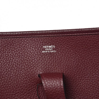 Hermes Taurillon Clemence Evelyne III GM Bordeaux 6 of 9