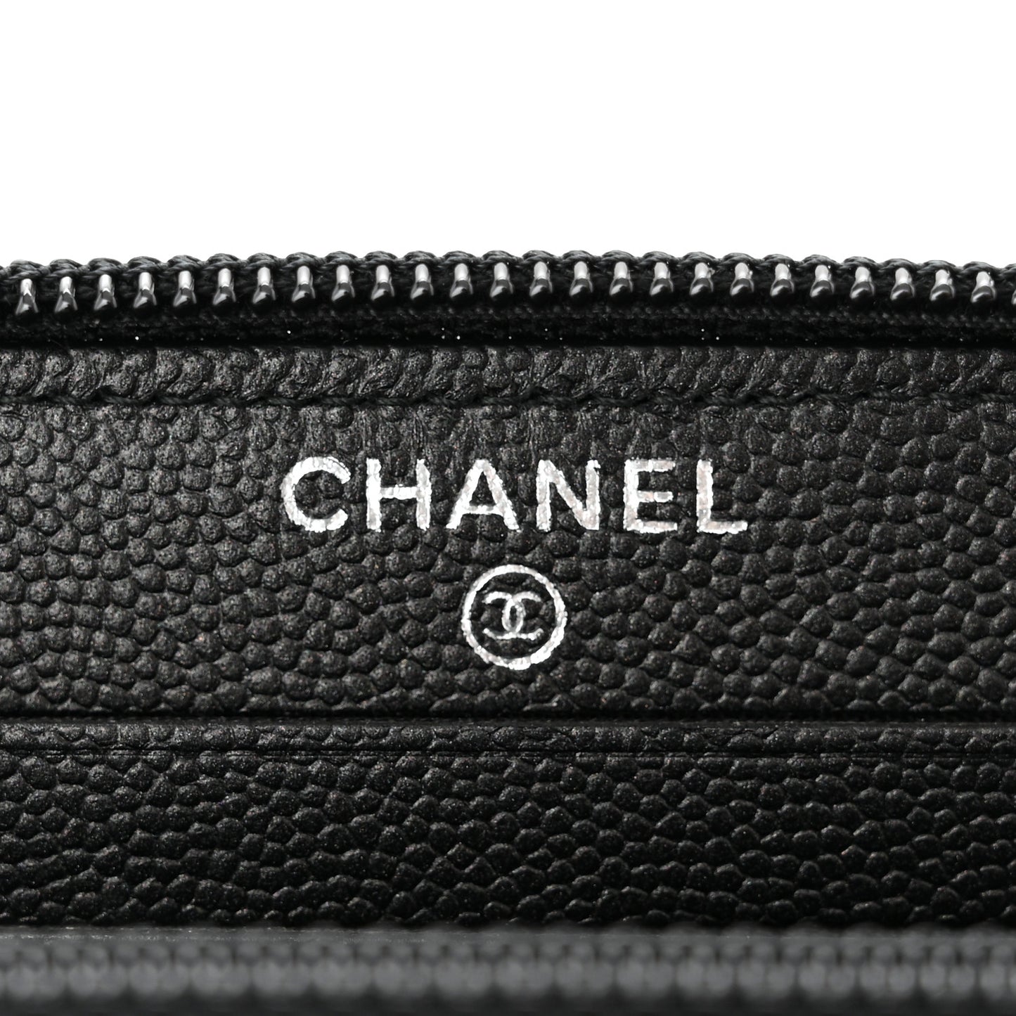 Caviar Quilted Small Boy Zip Around Wallet So Black