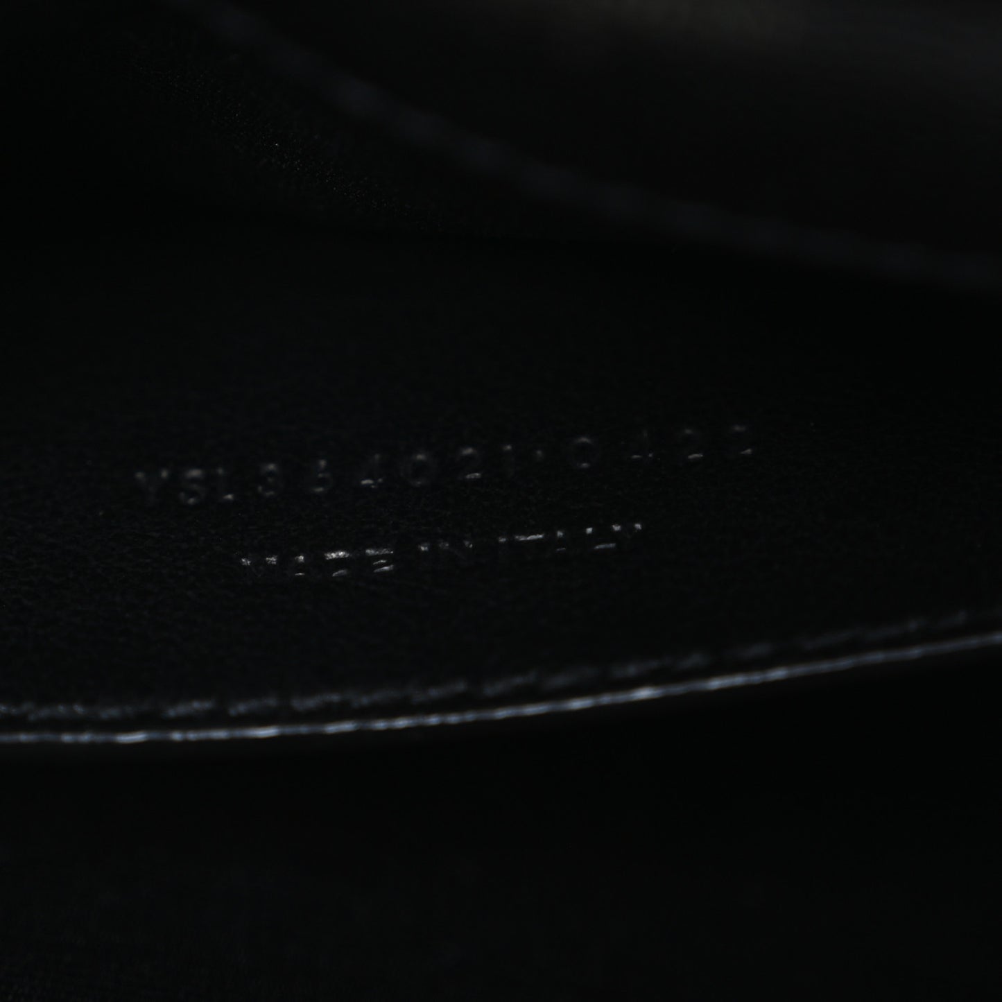 Grain De Poudre Medium Classic Monogram Monochrome Kate Satchel Black