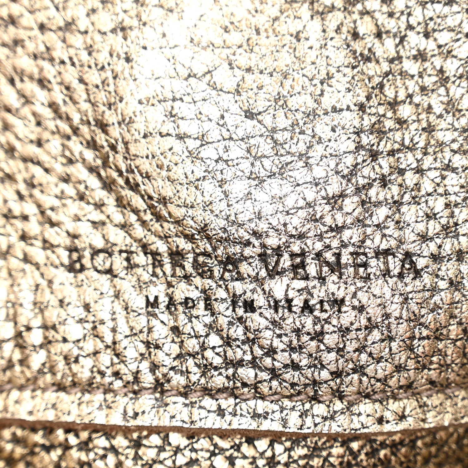 Bottega Veneta Metallic Cervo Illusion Hobo Platino Ossidato 6 of 9