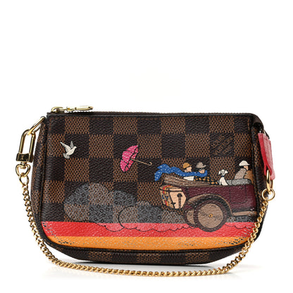 Louis Vuitton Monogram 2015 Christmas Animation Mini Pochette Accessories 1 of 7