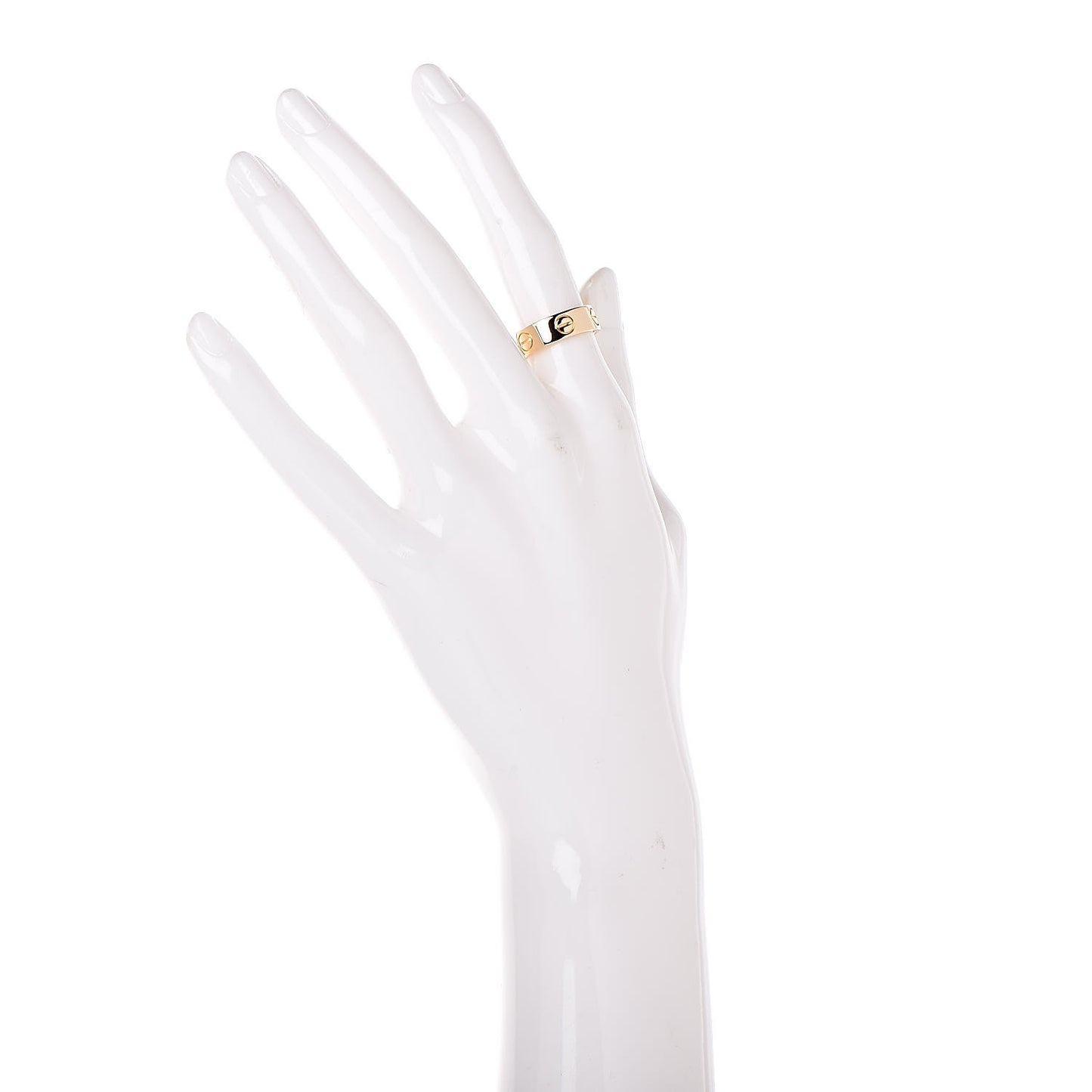 18K Yellow Gold 5.5mm LOVE Ring 49 4.75