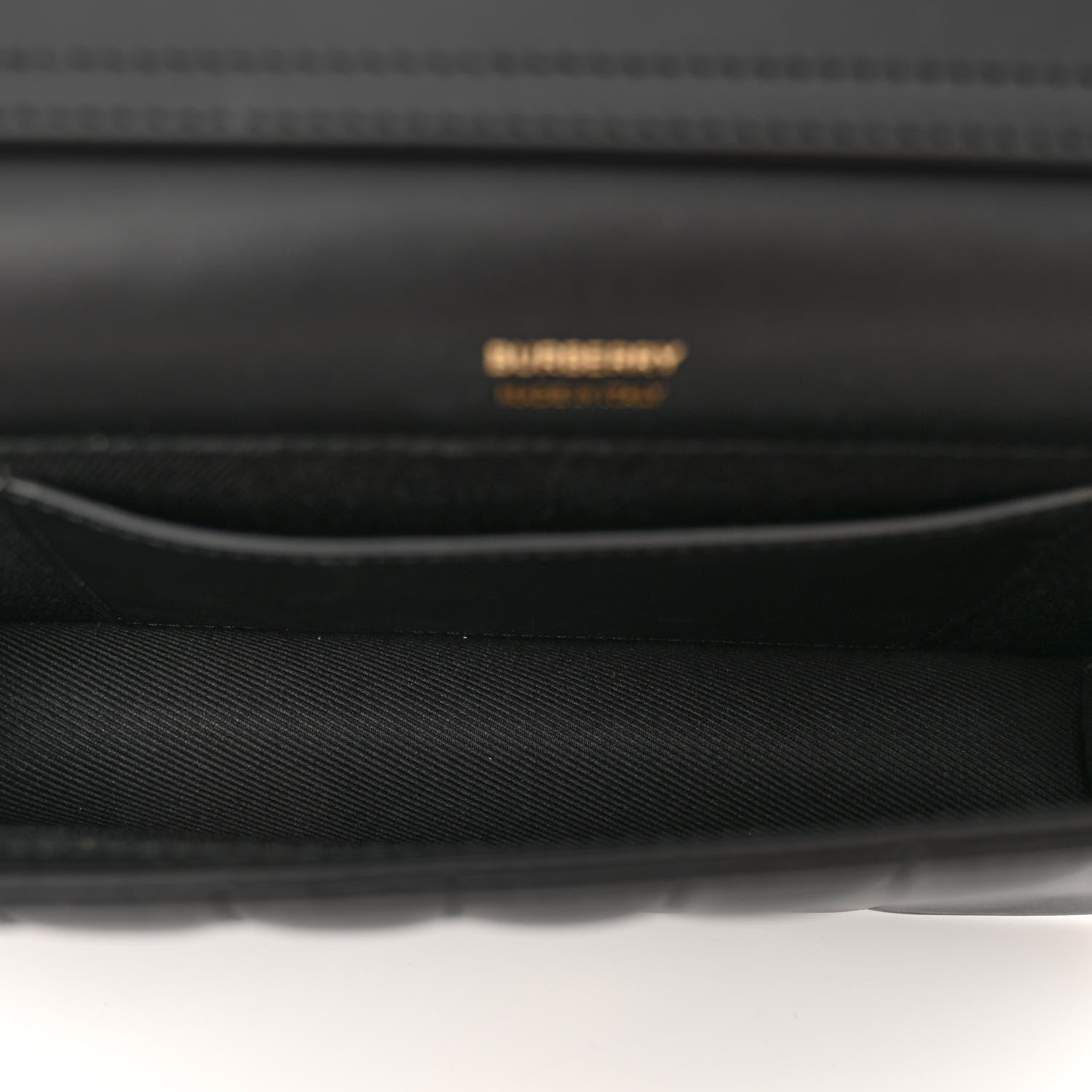 Burberry Lambskin Quilted Lola Clutch On Chain Black 5 of 10