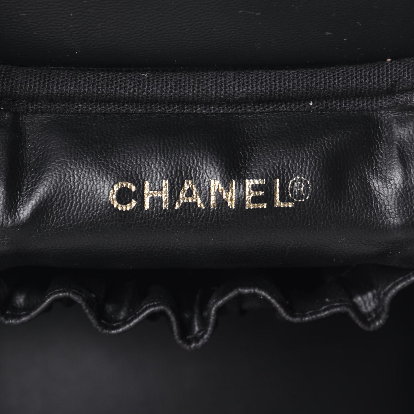 Caviar Cosmetic Vanity Bag Black