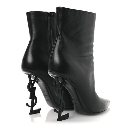 Saint Laurent Nappa Vendome Opyum 110 Ankle Boots 37 Black 5 of 13