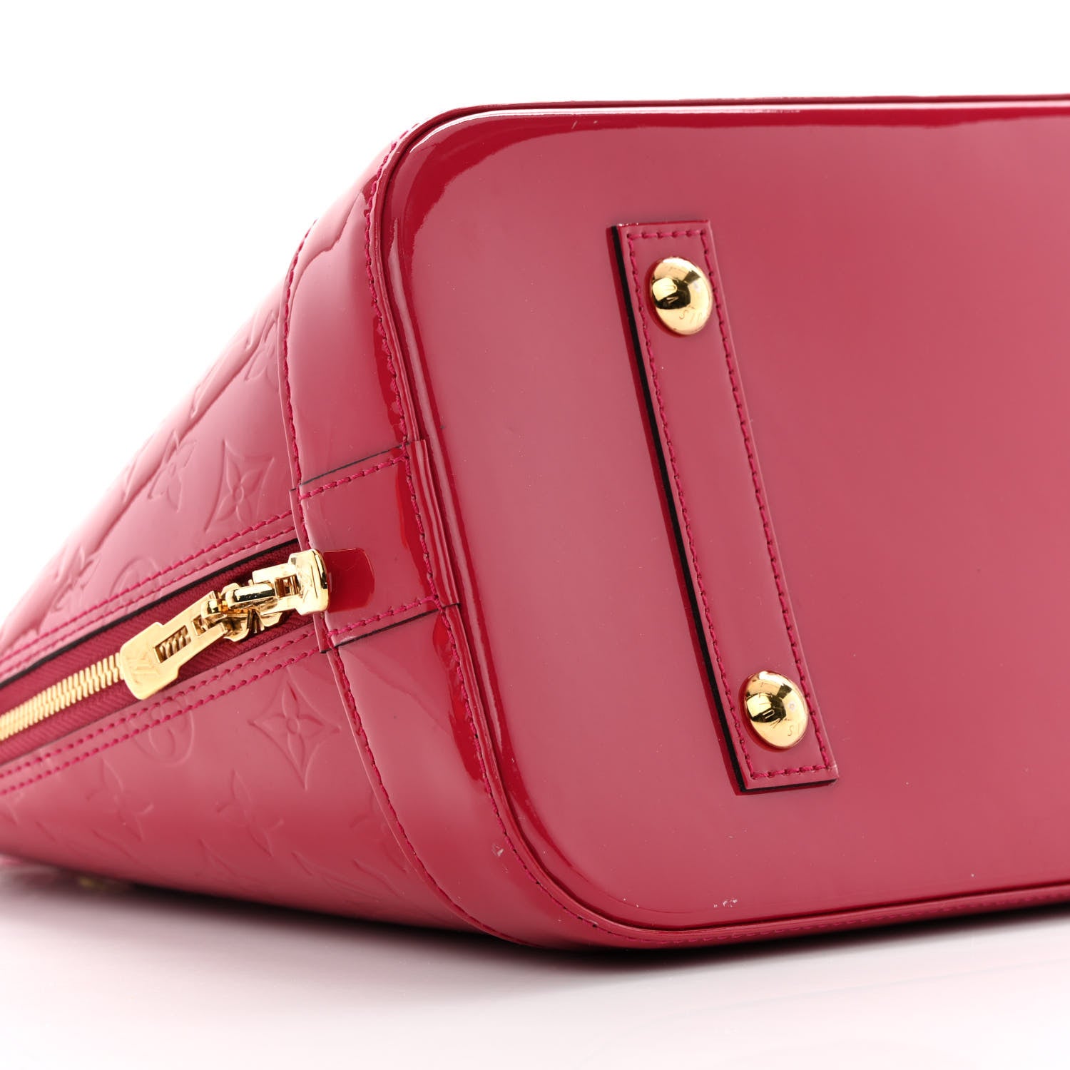 Louis Vuitton Vernis Alma MM Rose Indien 10 of 15