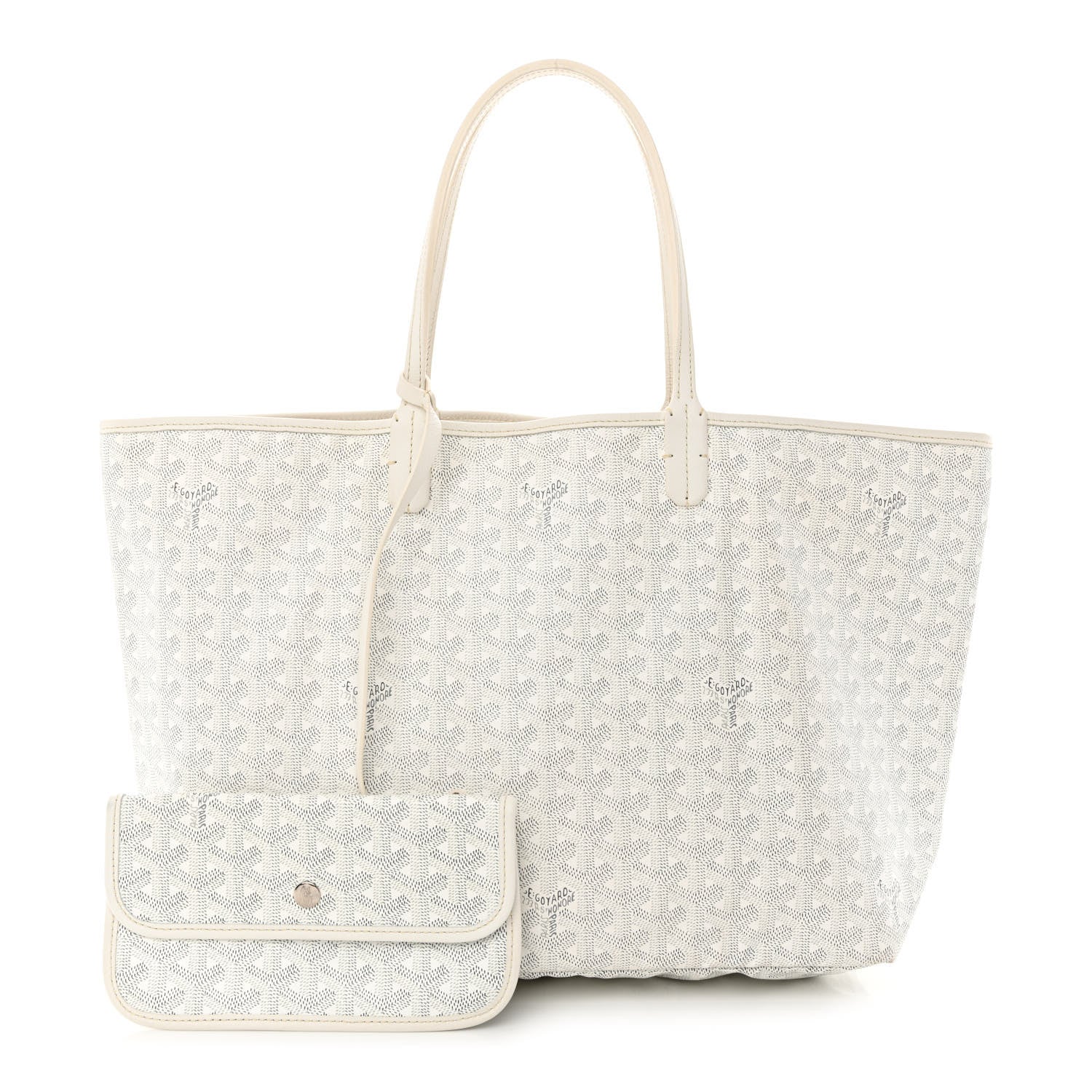 Goyard Goyardine Saint Louis PM White 1 of 17
