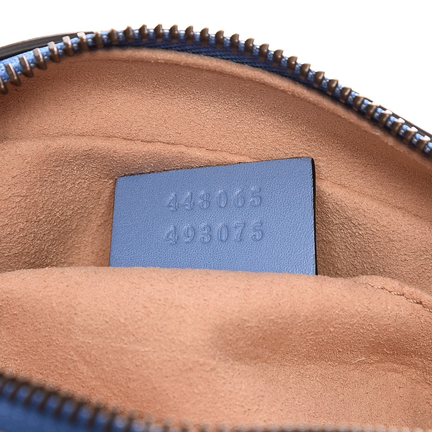 Calfskin Matelasse Mini GG Marmont Chain Shoulder Bag Clear Sky Blue