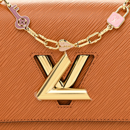 Louis Vuitton Epi Twist Shoulder Bag MM Gold Cipango 8 of 10