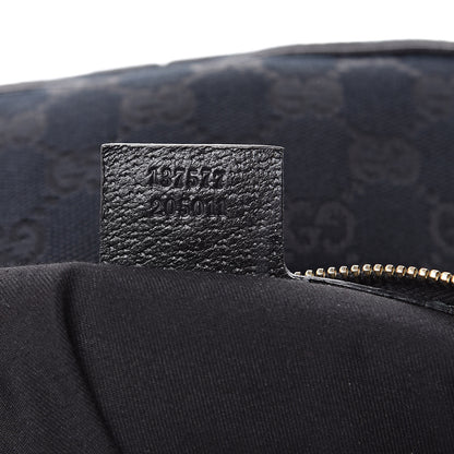 Gucci Monogram Bamboo Ring Hobo Black 7 of 11