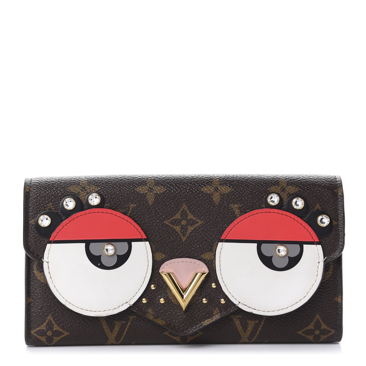 Monogram Sarah Birds Wallet