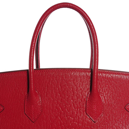 Hermes Chevre de Coromandel Birkin 35 Rouge Vif 13 of 25