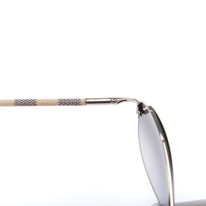 Louis Vuitton Damier Azur Petite Viola Pilote Aviator Sunglasses Z0570U 5 of 7