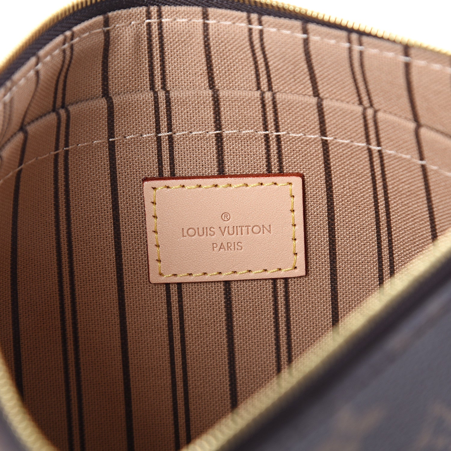 Louis Vuitton Monogram Neverfull MM GM Pochette 5 of 5