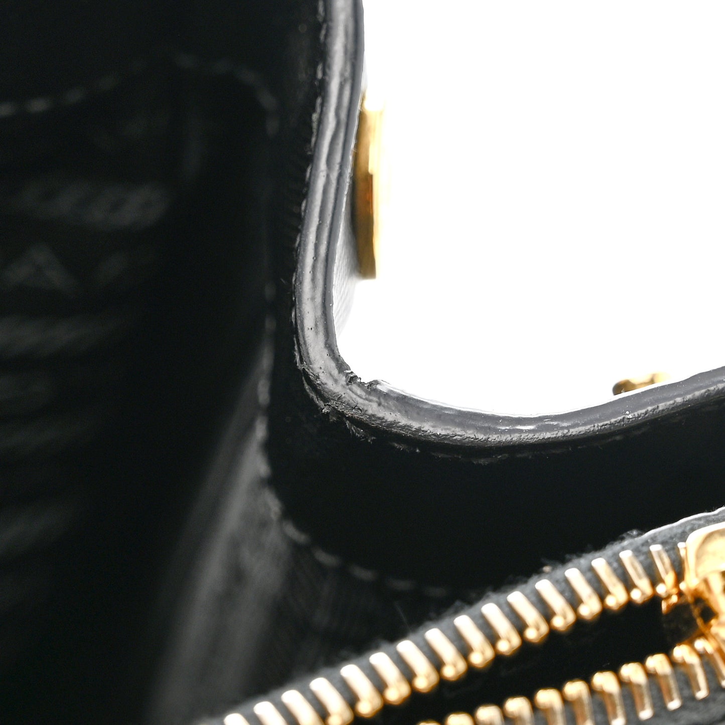 Saffiano Large Galleria Double Zip Tote Black