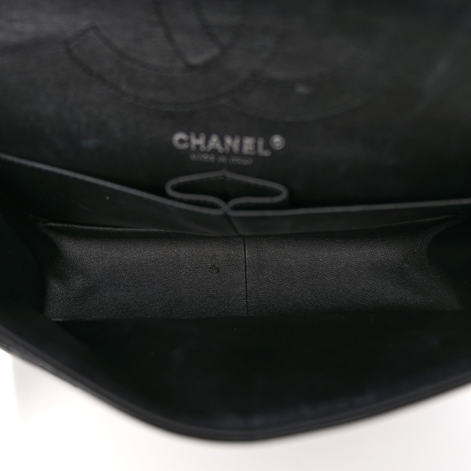 Chanel Glazed Calfskin Quilted 2.55 Reissue 226 Flap So Black 5 of 10