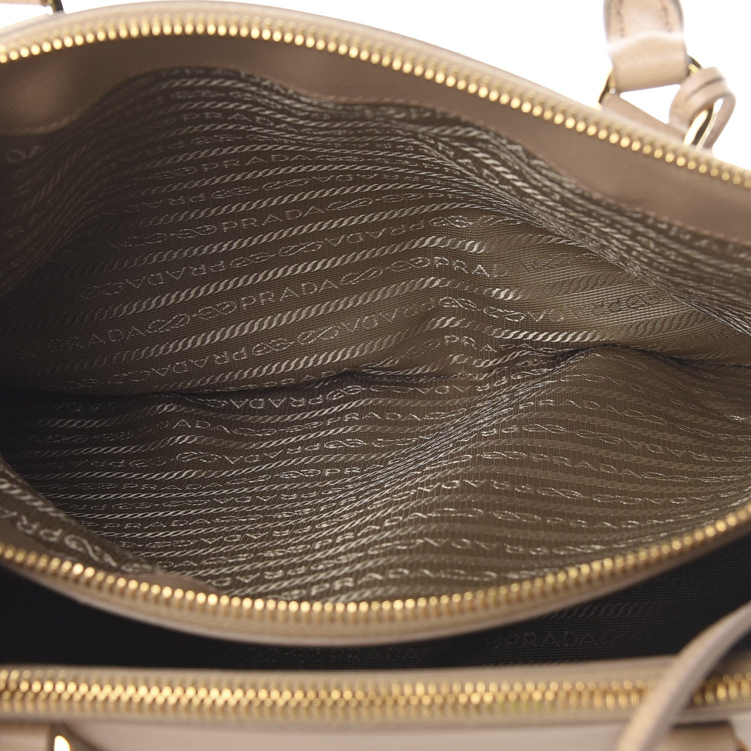 Prada Saffiano Medium Galleria Double Zip Tote Sabbia 4 of 12