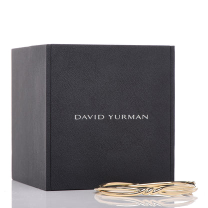 David Yurman 18K Yellow Gold Continuance Center Twist Bracelet 6 of 6