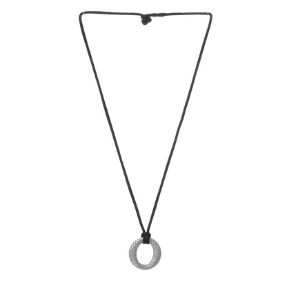 Tiffany Platinum Silk Diamond Small Elsa Peretti Sevillana Pendant Necklace 3 of 6