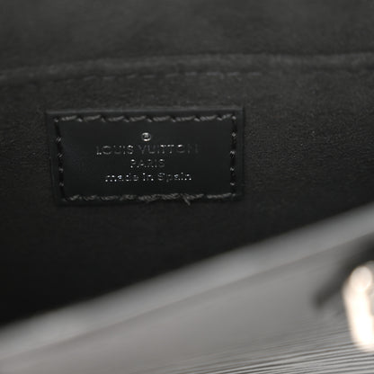 Louis Vuitton Epi Petit Sac Plat Black 6 of 9