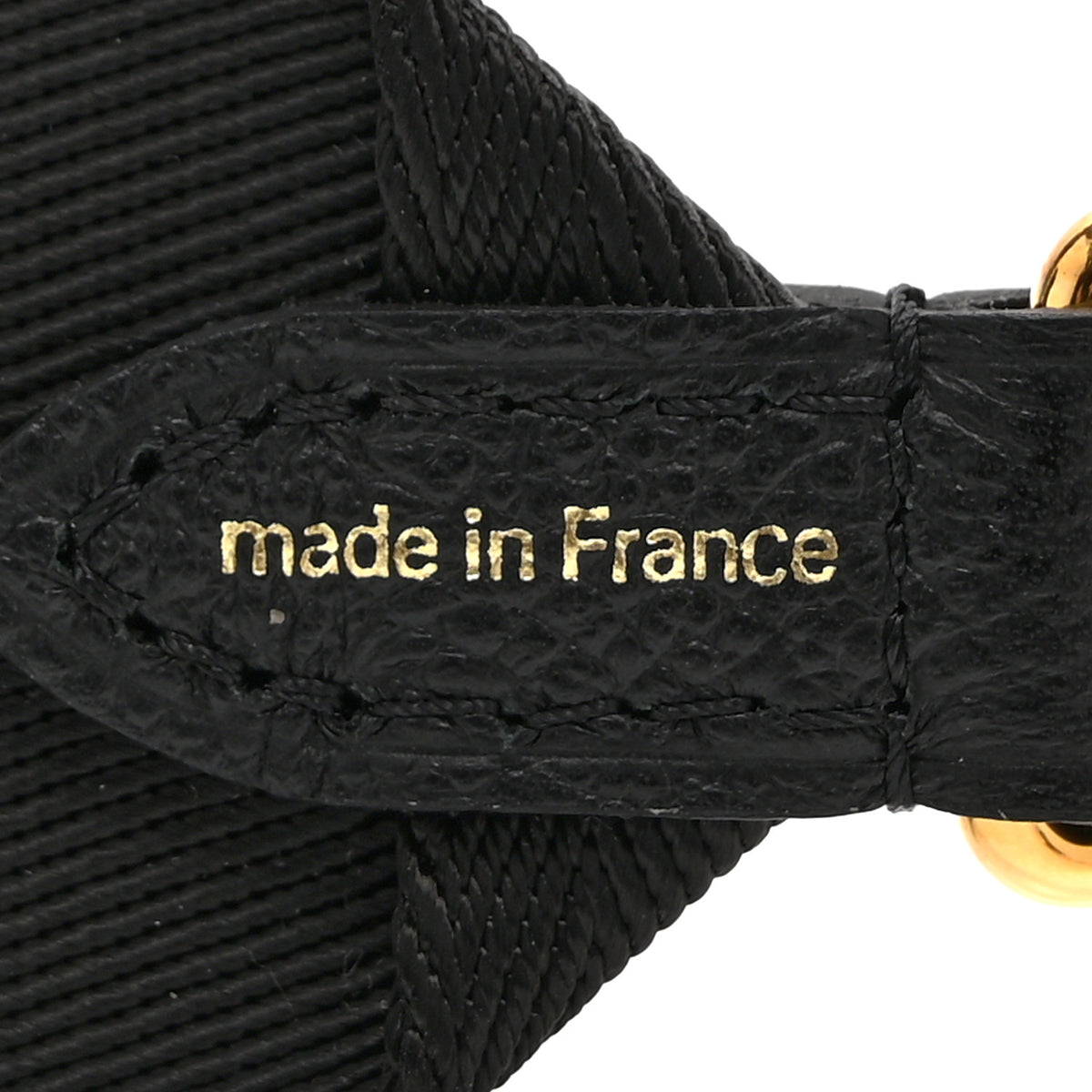 Louis Vuitton Nylon Empreinte Monogram Giant Bandouliere Strap with Coin Purse Black Beige 5 of 7