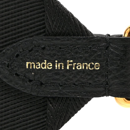 Louis Vuitton Nylon Empreinte Monogram Giant Bandouliere Strap with Coin Purse Black Beige 5 of 7