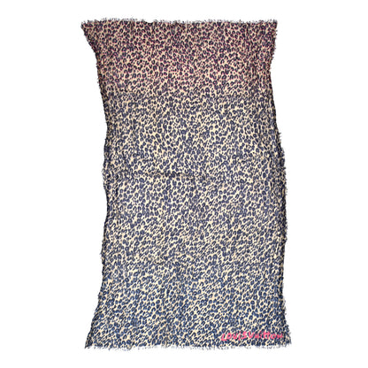 Louis Vuitton Cashmere Silk Leopard Etole Stole Multicolor 1 of 8