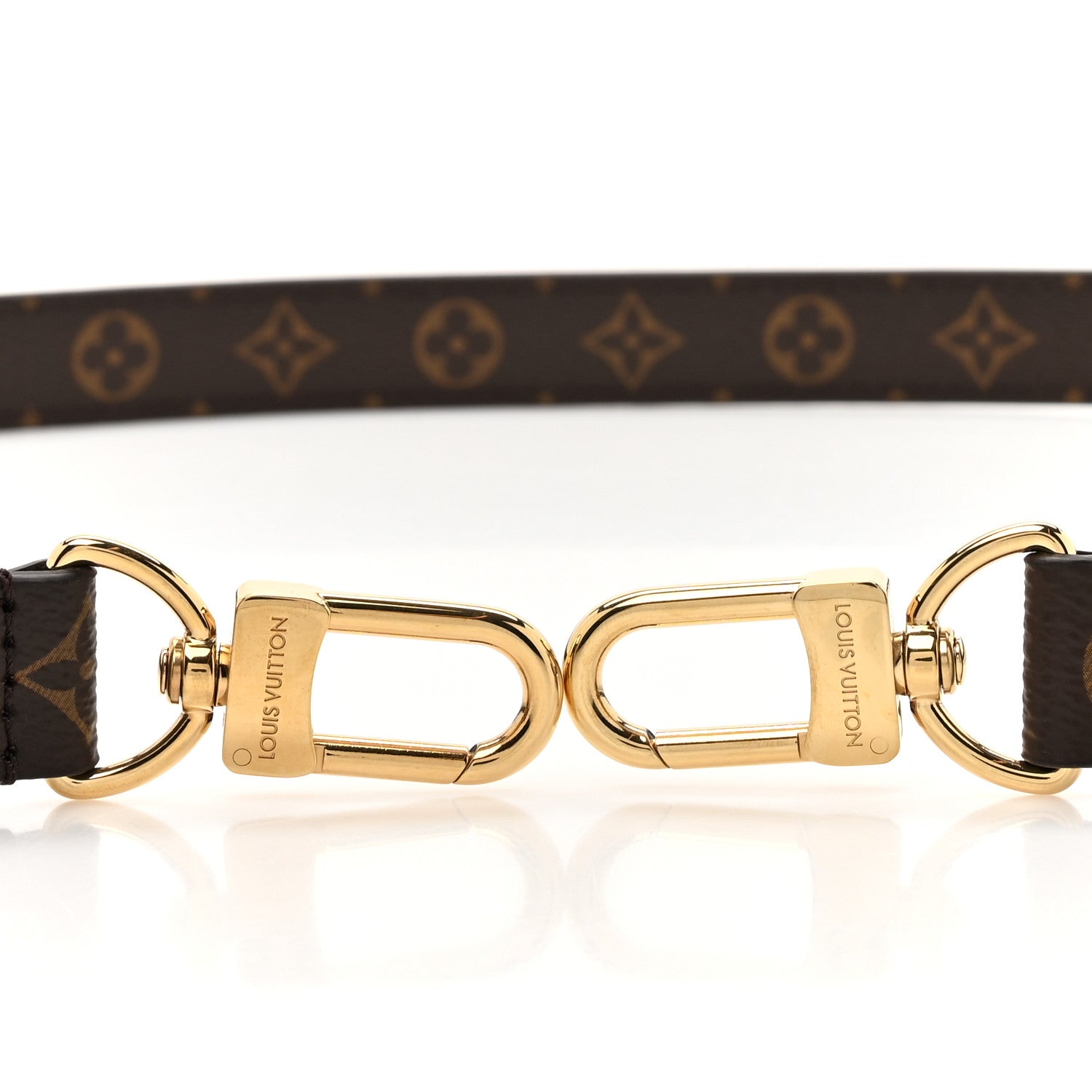 Louis Vuitton Monogram Bandouliere 20mm Adjustable Shoulder Strap 3 of 3