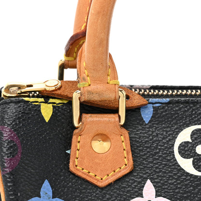 Louis Vuitton Monogram Multicolor Mini Sac HL Speedy Black 10 of 18