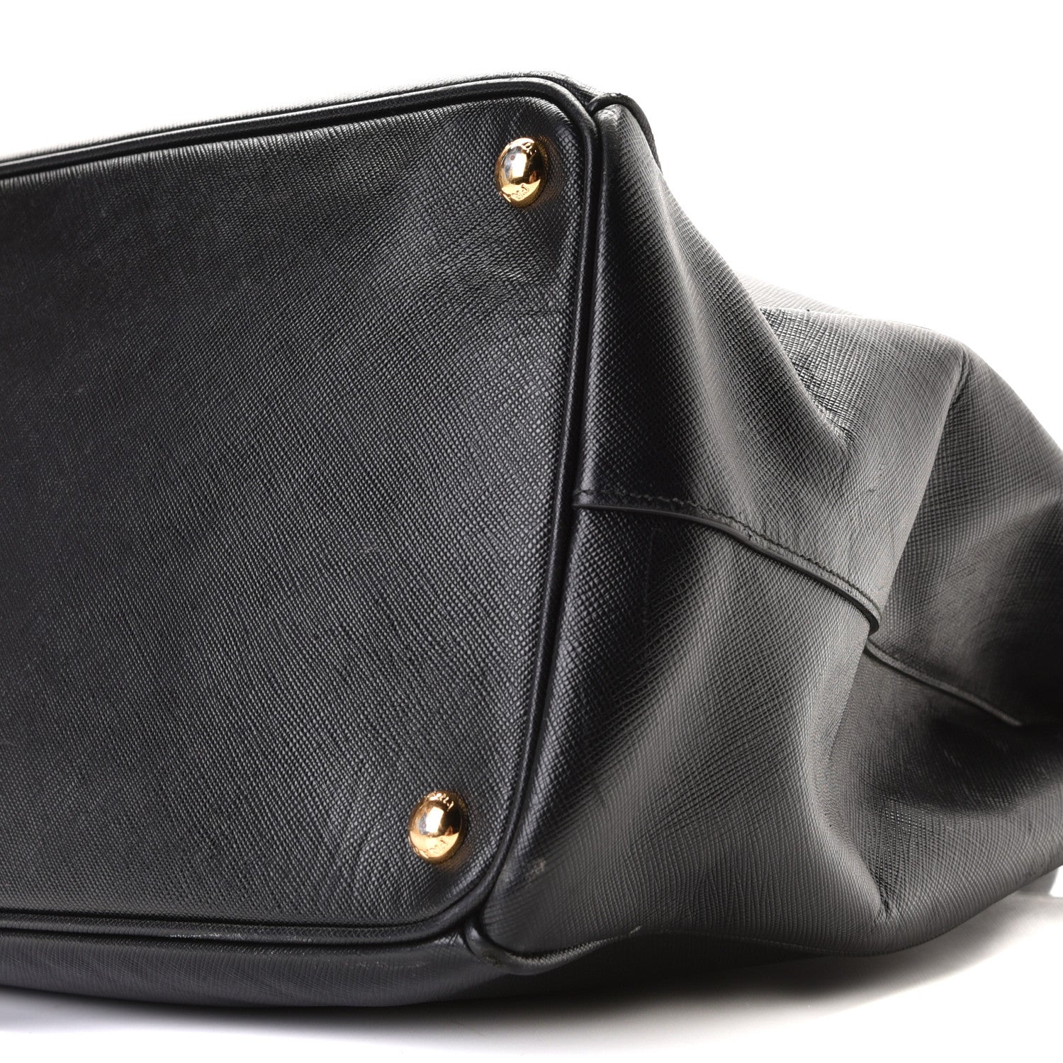 Prada Saffiano Lux Extra Large Galleria Double Zip Tote Black 11 of 12