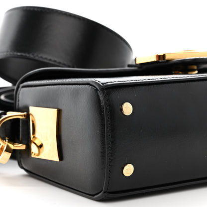 Lanvin Shiny Calfskin Nano Pencil Bag Black 8 of 10