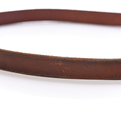 Gucci Faded Calfskin Double G 20mm Belt 75 30 Cuir 7 of 8