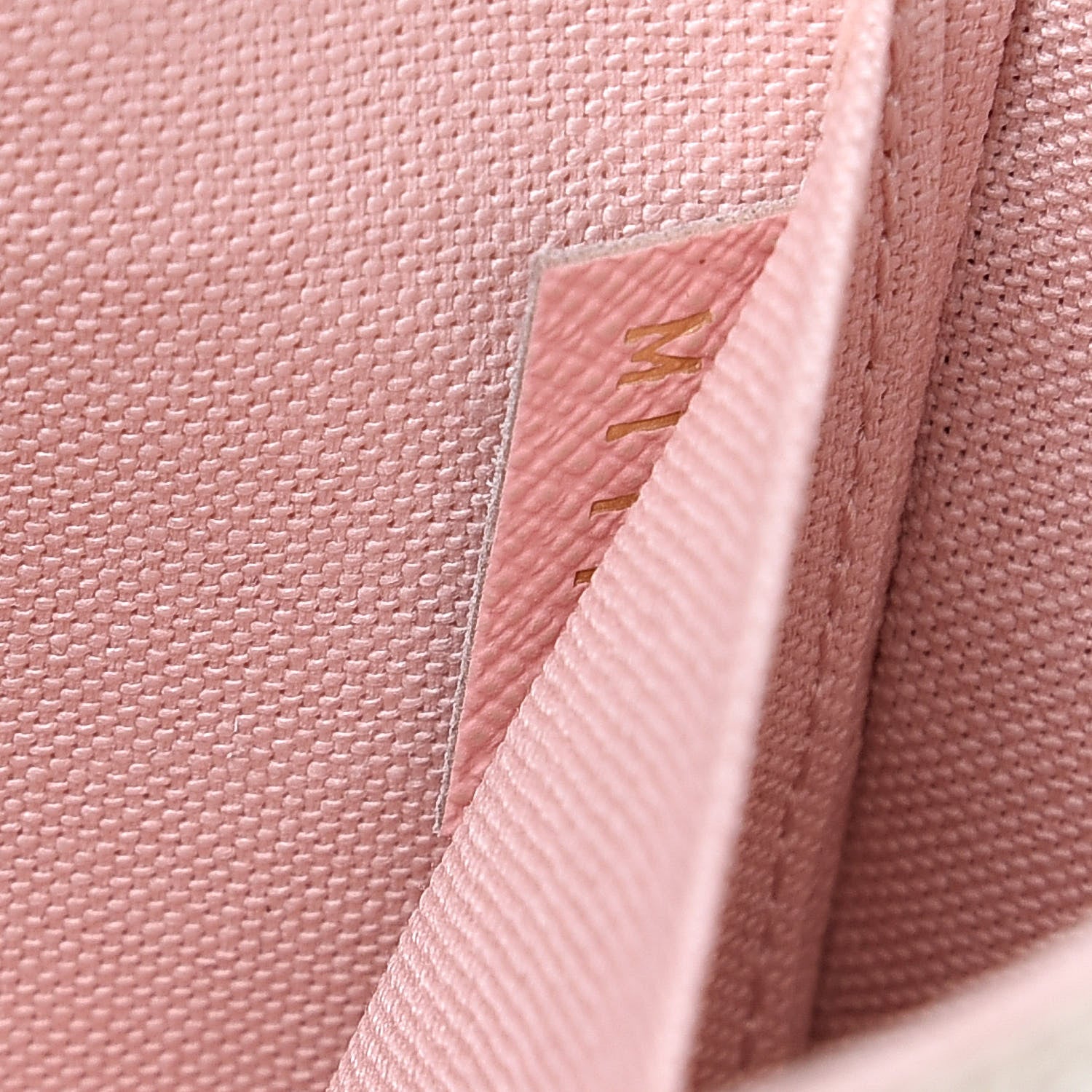 Louis Vuitton Damier Azur Calfskin Pochette Felicie Eau de Rose 8 of 10