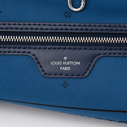 Louis Vuitton Monogram Escale Neverfull MM Blue 7 of 12